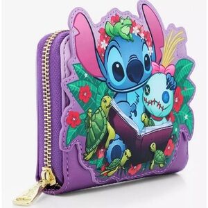 Loungefly Disney Lilo & Stitch Scrump Reading Wallet